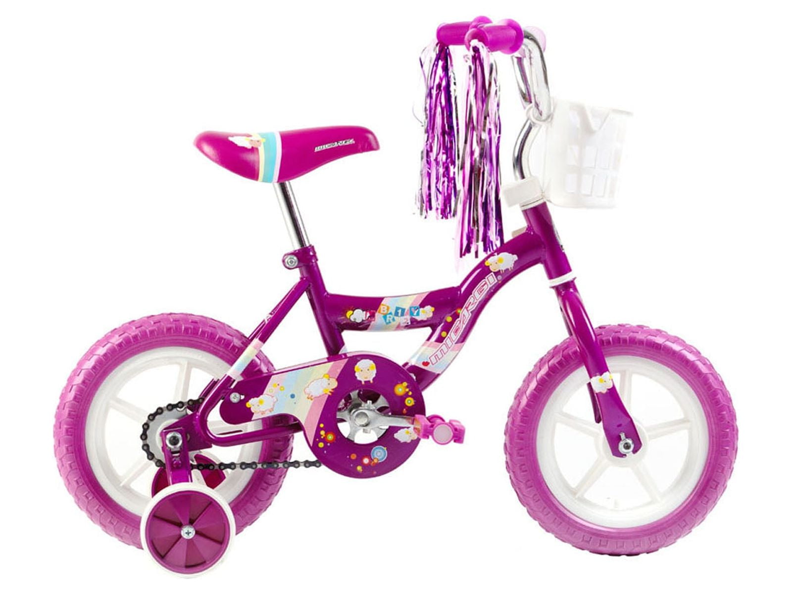 PlayWorld Kid's Beginner Bicycle with Foam Tire, Pink