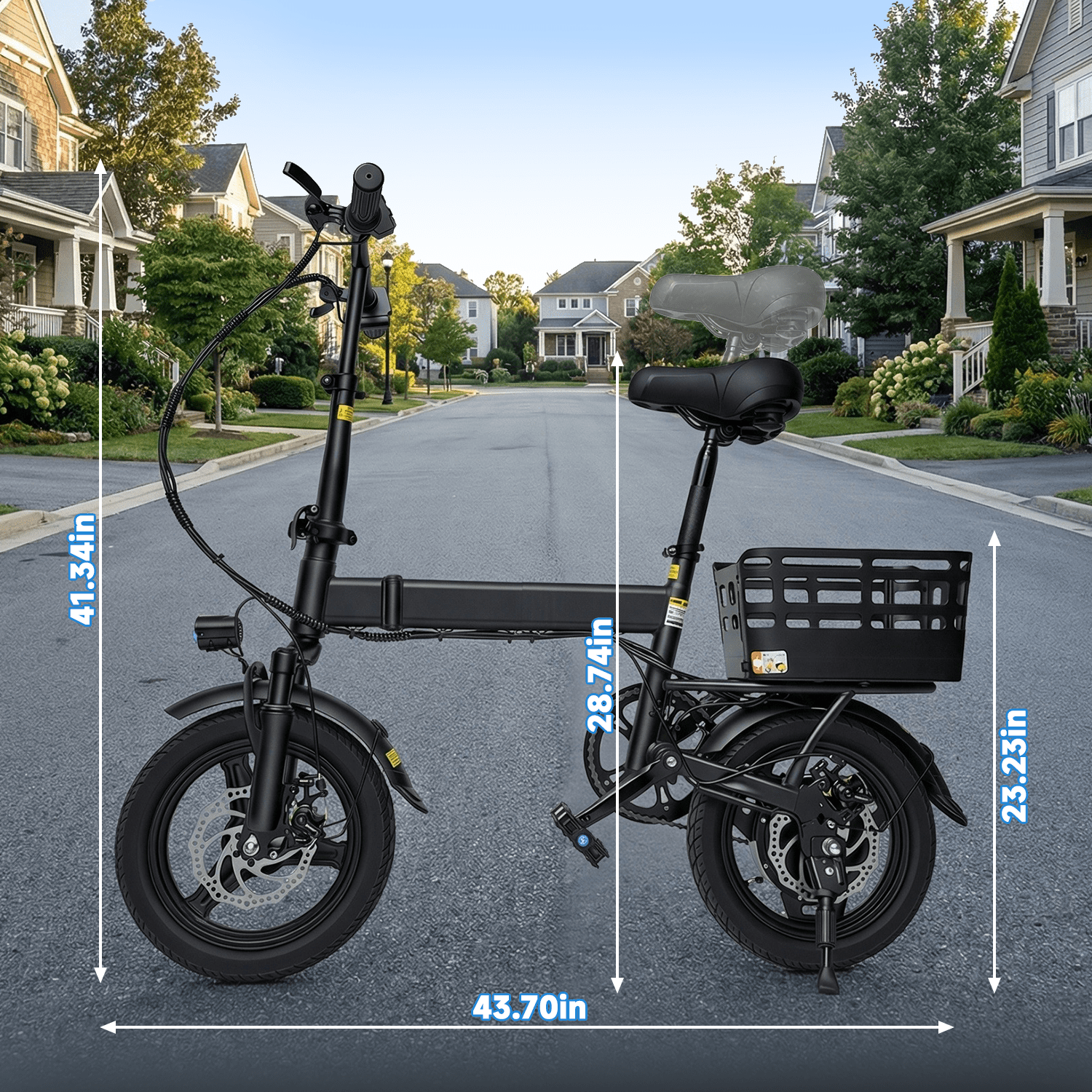 SHCNTEKU 749W Electric Mountain Bike, 26IN 25MPH 45Miles 7-Speed ebike with 36V 12ah 432Wh Battery ,e bicycle with UL 2849