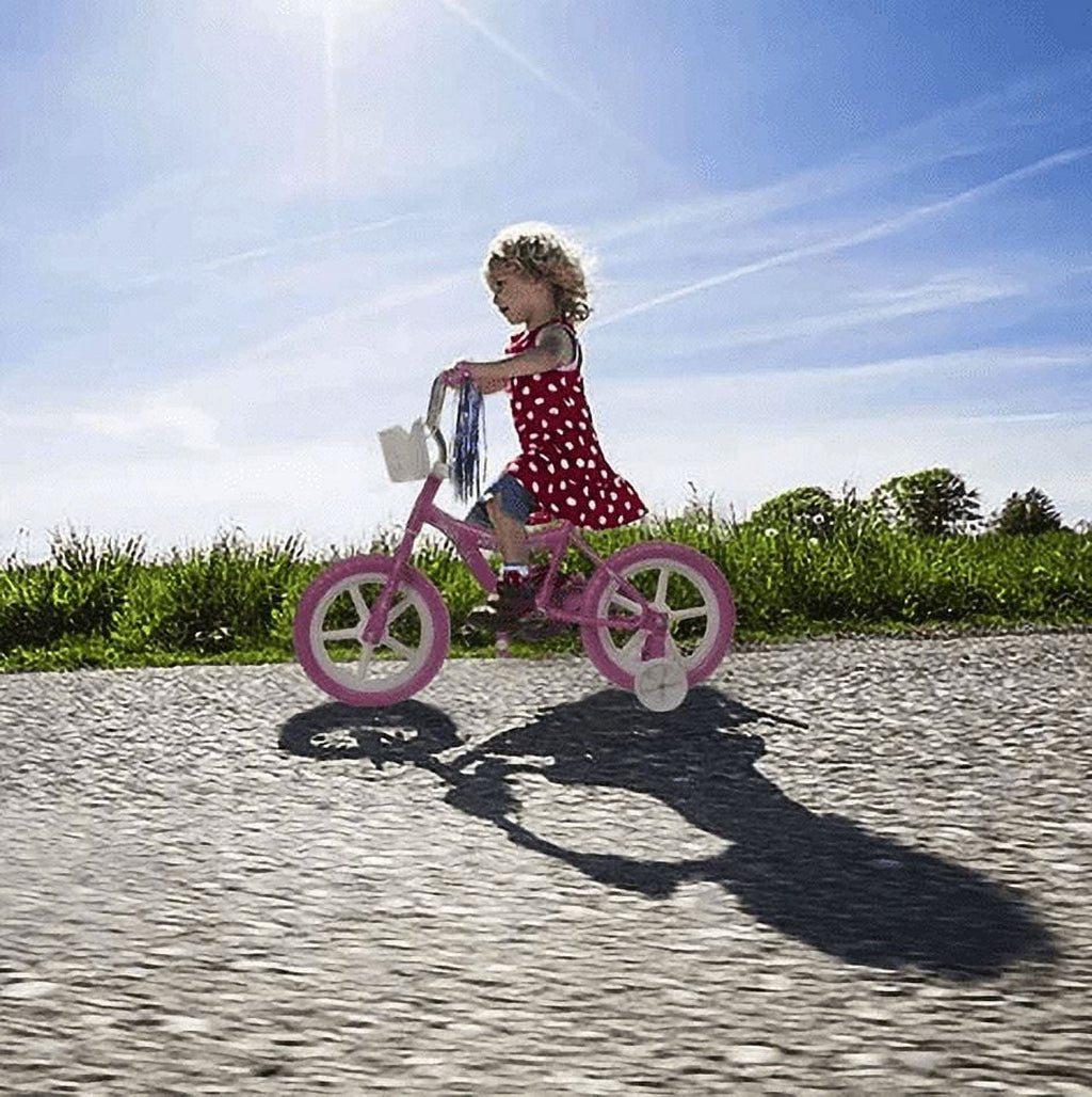 PlayWorld Kid's Beginner Bicycle with Foam Tire, Pink